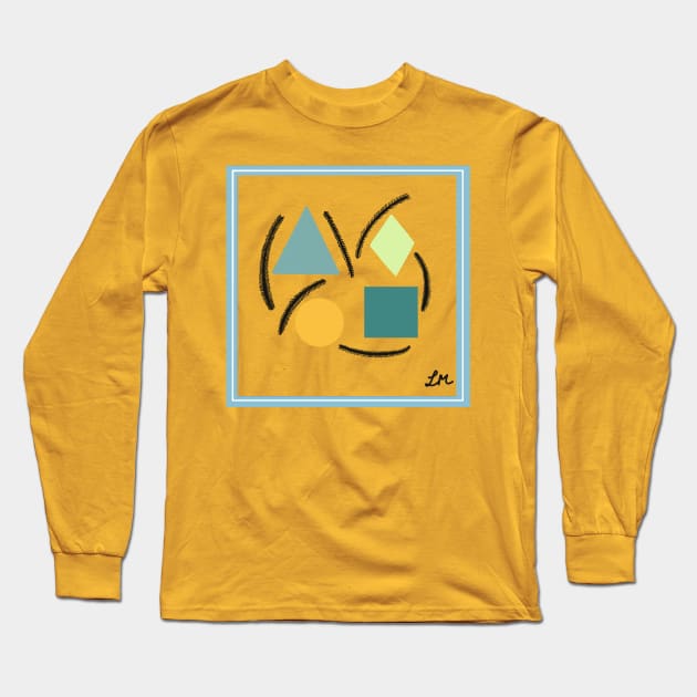 Shape shifter Long Sleeve T-Shirt by LaurenMartinCreative 